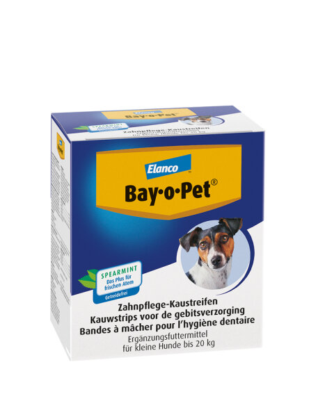 NOBBY Bay-o-Pet Zahnpflege Kaustreifen mit Spearmint, 140 g
