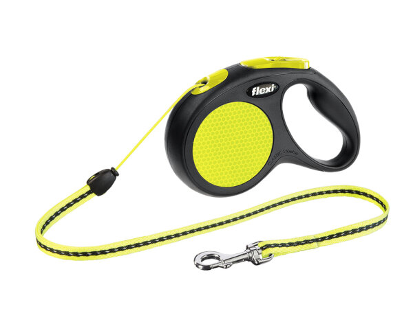 FLEXI New Classic, neon gelb, S, 5 m
