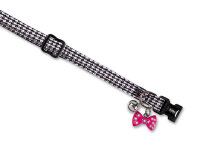 NOBBY Katzenhalsband "PEPITA", schwarz /...