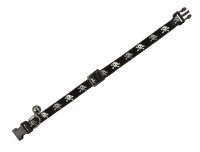 NOBBY Katzenhalsband "Totenkopf", schwarz