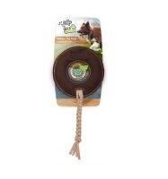 Hunde Leder Spielzeug Wild und Natur Ø 13,5 cm