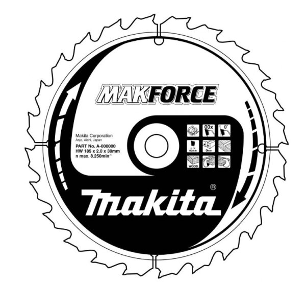 MAKITA HM-Sägeblatt 165x20 10 Z. #B-08159