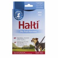 NOBBY HALTI No-Pull Geschirr, schwarz, S, 26 - 36 cm