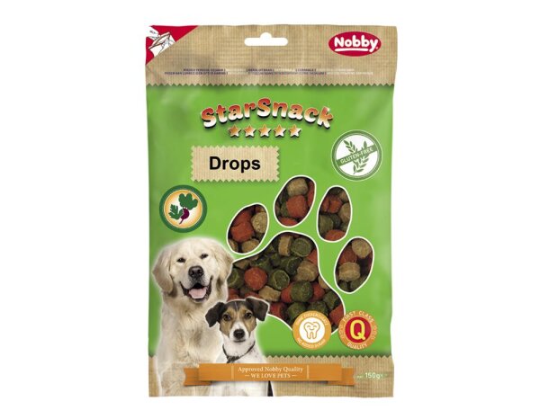 Hunde - Leckerli NOBBY StarSnack "Drops" glutenfrei, 150 g