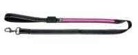 KARLIE Flamingo Hunde Leine , LED mit USB Ladegerät, pink