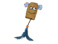 NOBBY Kork Fingerhut mit Fingern, blau, 16 cm