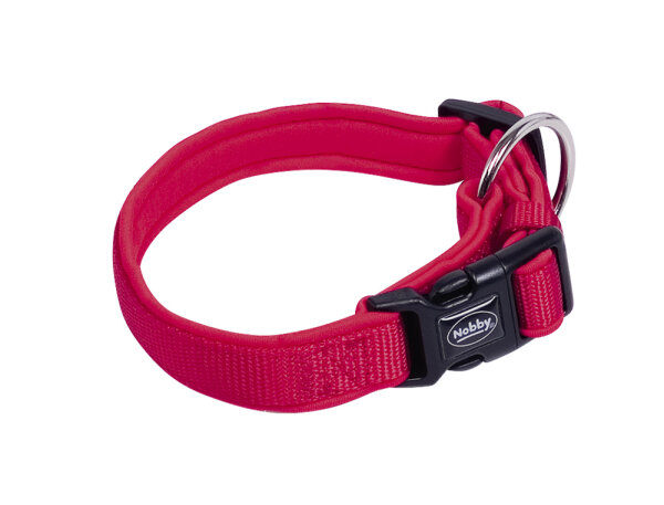 NOBBY Halsband "Classic Preno", rot, XS, L: 20 - 30 cm, B: 15 / 20 mm