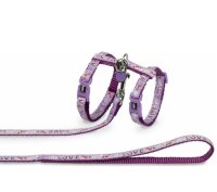 NOBBY Katzengarnitur "LOVE",  lila mit Druck