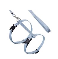 KARLIE  ASP Katzengeschirr mit Leine, hellblau, L: 110...