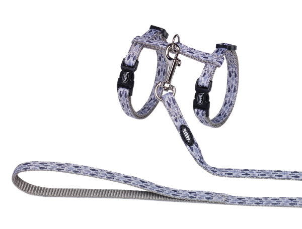 NOBBY Katzengarnitur "Fish Grey", grau