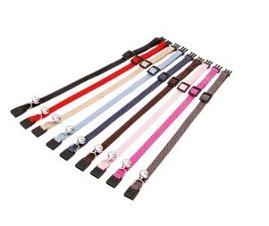 KARLIE  Katzenhalsband "Sportiv Plus", braun, L: 20 - 30 cm, B: 10 mm