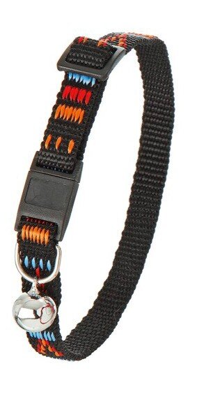 KARLIE  Katzenhalsband "TONKA", schwarz, 30 cm x 10 mm