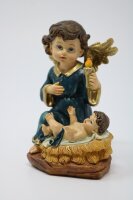 Engel mit Krippe ca. 13,5 cm