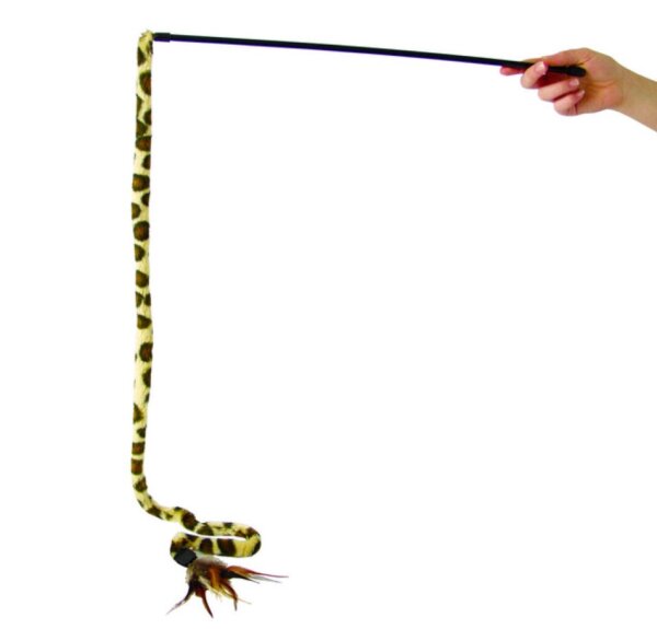 KARLIE  Flamingo Katzenangel Leopard, 50 cm