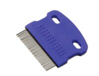 KARLIE  Katzen - Nissenkamm, blau, 6 cm