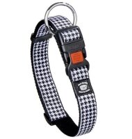 KARLIE Halsband Pepita schwarz/weiß, 45-65 cm