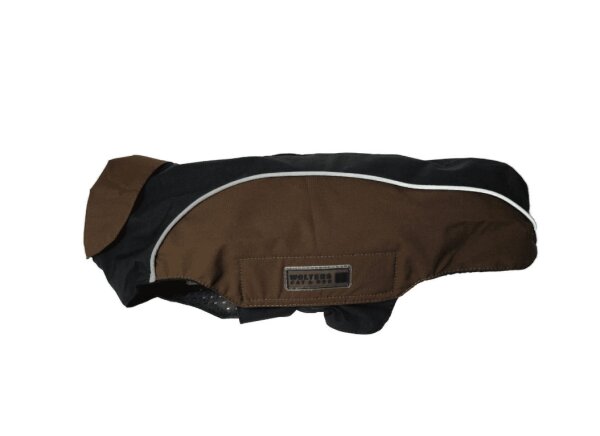 WOLTERS Regenjacke Easy Rain für Mops Co, schwarz/kastanie, 44 cm