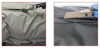 WOLTERS Regenjacke Easy Rain für Mops Co, schwarz/kastanie, 44 cm