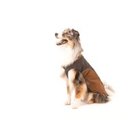 WOLTERS Regenjacke Easy Rain für Mops Co schwarz/Kastanie Gr. 48 cm