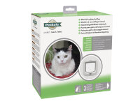 NOBBY PetSafe Manual Cat Flap, weiß, 21,9 x 21,9 cm