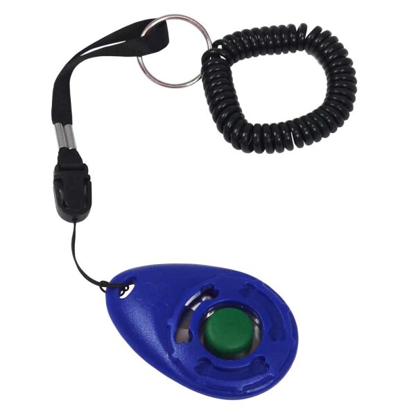 NOBBY Hunde Training Clicker – handlich & präzise mit Spiralschlaufe