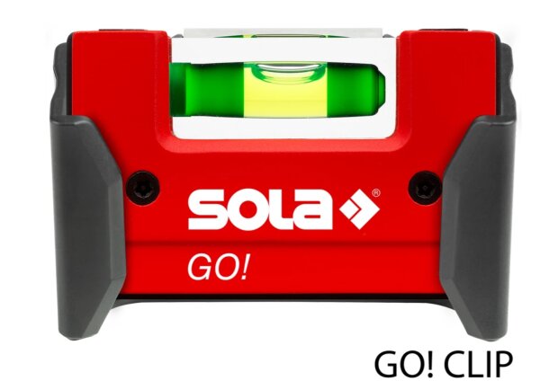 SOLA Kompakt-Wasserwaage GO! CLIP