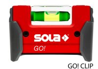 SOLA Kompakt-Wasserwaage GO! CLIP