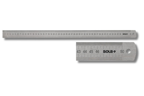 SOLA Stahlmaßstab starr LSB 300