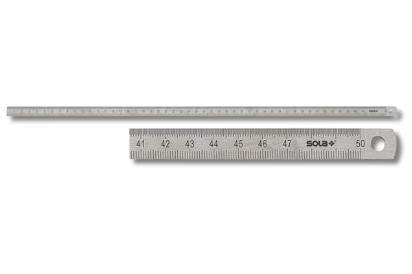 SOLA Stahlmaßstab biegsam LSS 1000