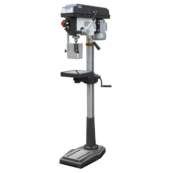 OPTIMUM Säulenbohrmaschine OPTIdrill DQ 25 Aktions-Set inkl. Schraubstock