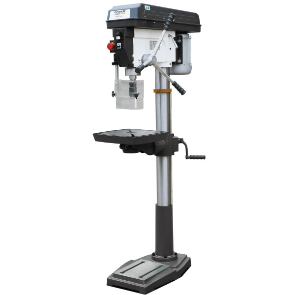 OPTIMUM Säulenbohrmaschine OPTIdrill DQ 32 Aktions-Set inkl. Schraubstock