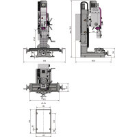 OPTIMUM Präzisions-Bohr-Fräsmaschine OPTImill MH 50G
