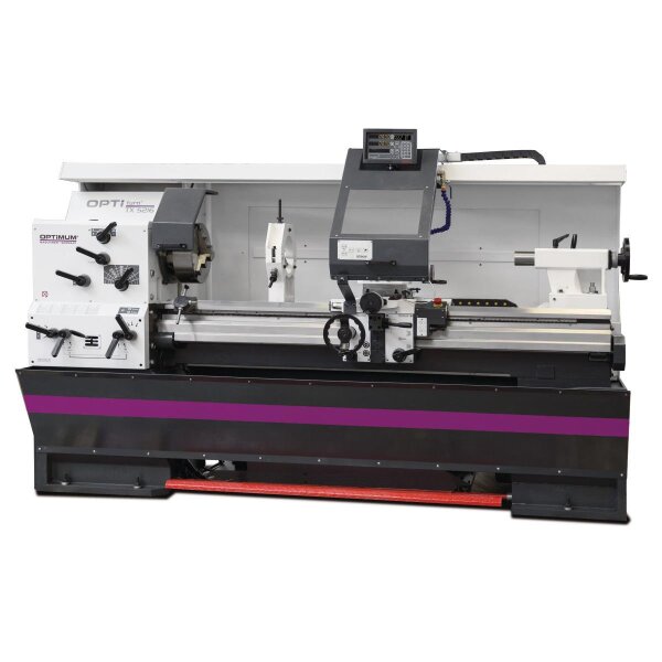 OPTIMUM Präzisions-Leit- und Zugspindeldrehmaschine OPTIturn TX 6222