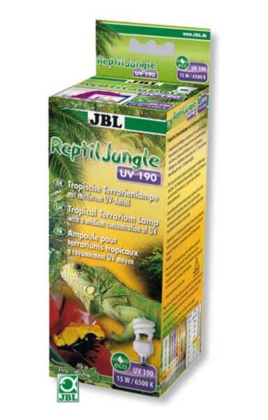 JBL Energiesparlampe für Regenwaldterrarien, E27, ReptilJungle Daylight