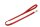KARLIE Hundeleine Buffalo aus Leder, L:110 cm x 14 mm, rot