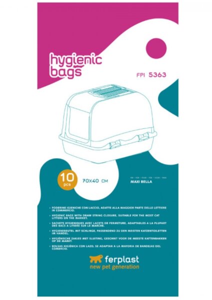 Ferplast Hygienebeutel für Katzentoilette Maxi Bella FPI 5363