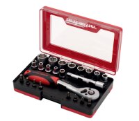 HM-MÜLLNER Steckschlüsselsatz, 23-tlg.