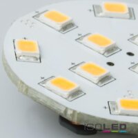 ISOLED G4 LED 12SMD, 2W, warmweiß, Pin seitlich