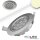 ISOLED LED Einbaustrahler, silber, 15W, 72°, rund, warmweiß, dimmbar