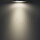 ISOLED LED Einbaustrahler, silber, 15W, 72°, rund, neutralweiß, dimmbar