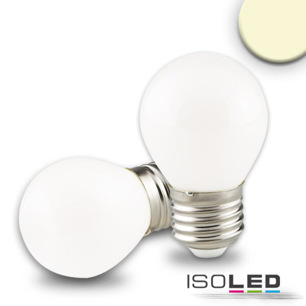 ISOLED E27 LED Illu, 4W, milky, warmweiß, dimmbar