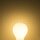 ISOLED E27 LED Birne, 5W, milky, warmweiß, dimmbar