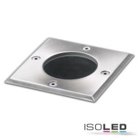 ISOLED Bodeneinbaustrahler für GU10, quadratisch,...