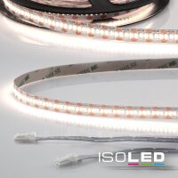 LED CRI940 MiniAMP Flexband, 12V, 12W, 4000K, 250cm, beidseitig 30cm Kabel mit male-Stecker