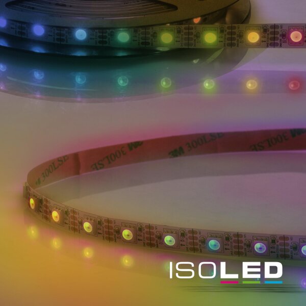 ISOLED LED WS2815 Digital SPI Flexband, 12V, 8W, IP20, RGB