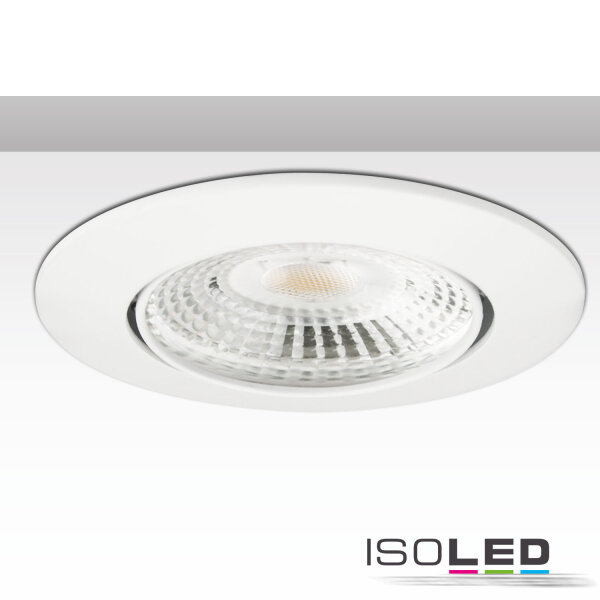ISOLED Einbaurahmen Ion, rund, GU5.3, DN87, weiß
