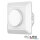 ISOLED DALI 1 Gruppe Einbau-Dreh Master-Dimmer, weiß, 100-240V AC / DALI-Bus Spannung